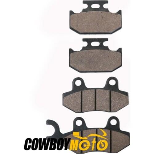 Motorcycle Front Rear Brake Pads For Kawasaki KX 125 250 500 KX125 KX250 KX500 1989 - 1994 1990 1991 1992 1993 89 90 91 92 93 94