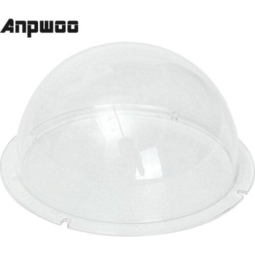 4 Inch Indoor Outdoor CCTV Replacement Acrylic Clear Cover Surveillance Cameras Security Dome Protector Housing Transparent Case