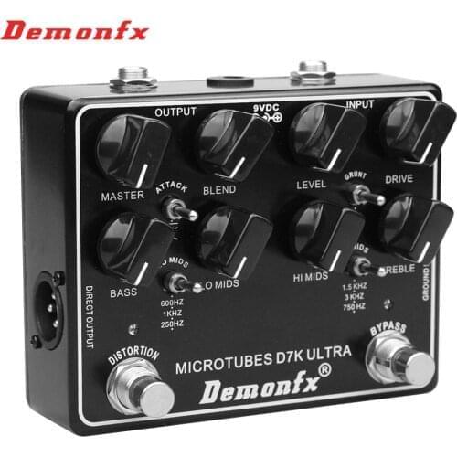 High quality Bass Effect Pedal DemonFX Microtubes B7K Ultra V2 Bass Preamp Pedal