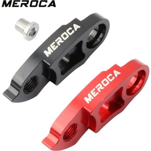 MEROCA 1 Pcs MTB Bike Rear Derailleur Long Extend Tail Hook Frame Extension Seat Iamok Bicycle Parts