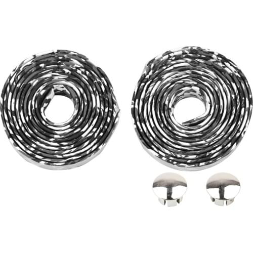 2 Pcs Rubber MTB Road Bike Bicycle Handlebar Tape Plugs Non-Slip Cycling Handle Bar Belt Sponge Bandage for Dropshipping