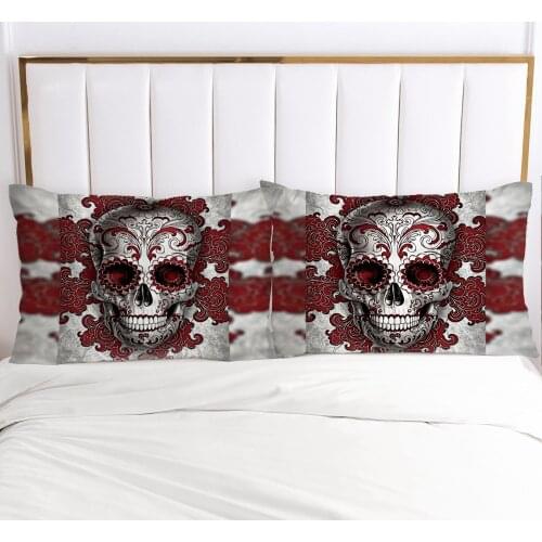 1pc Skull Deadpool Pillow cover Pillow case Bedding Pillowcase Pillowcovers decorative for home 3D HD Print Bloody
