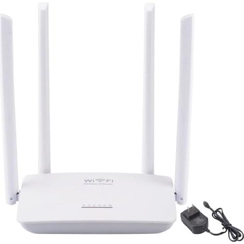 2.4G 300Mbps 4 Antennas Wireless WiFi Strong Signal Home Use Router Booster Wireless Wifi Repeater Powerful Wifi Router Extender