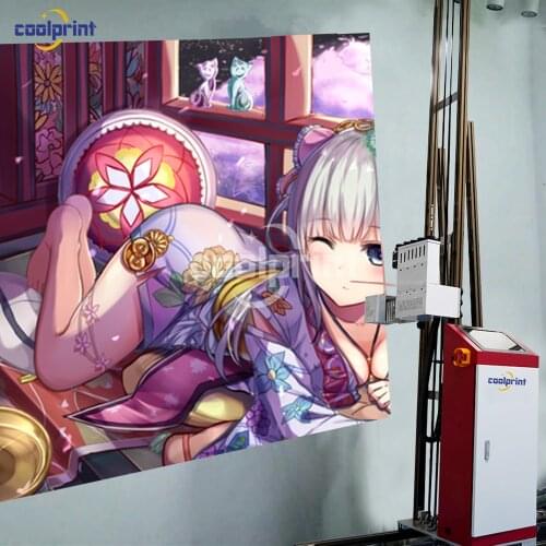 3D UV Wall Printer with EPSON TX800 Print Head Direct to Metal Wall Printing Machine