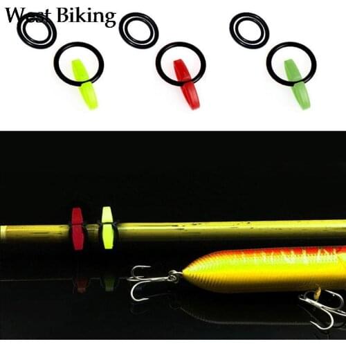 4pcs Hook Secure Keepers Holders Lures Jig Hooks Safe Keeping Fishing Rod New