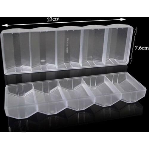 5pc/pack Poker Chip Rack tray box honeycomb Acryl translecent for 100 poker chips Less than Dia. 5cm