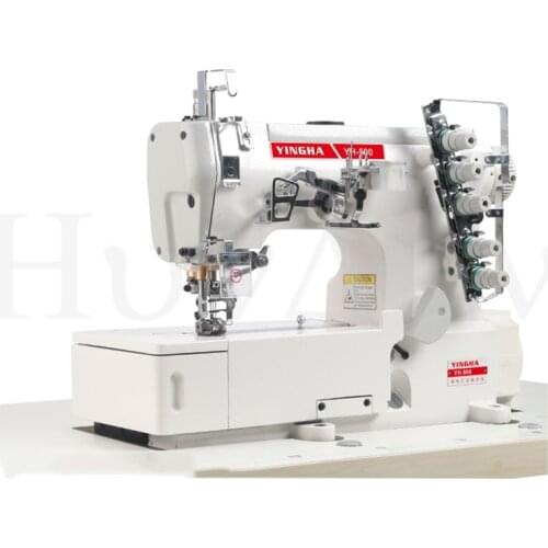 500 interlock sewing machine three needle five thread blanket sewing machine electric industrial sewing machine household 220V