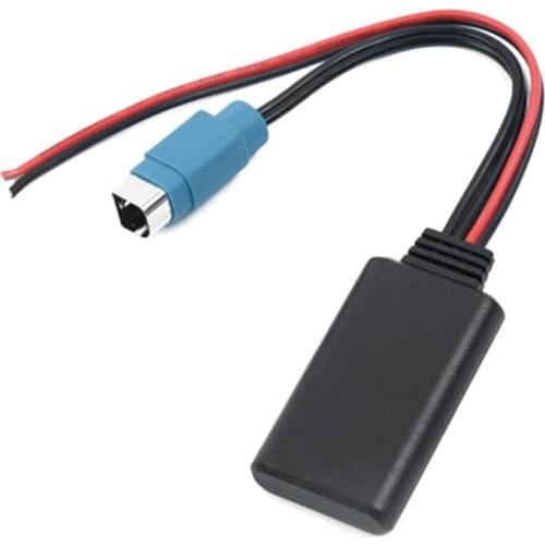 Car Bluetooth Module Music Adapter Aux Audio Cable for Alpine CDE-W203Ri IDA X303 X305 X301 KCE-237B