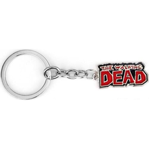 Dongsheng The walking dead Keychain can Drop-shipping Metal Key Rings For Gift Chaveiro Key chain Jewelry for cars