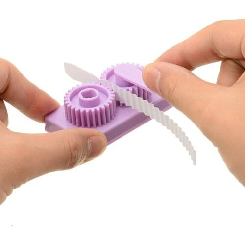 Plastic Quilling Crimper Machine Handle Separable Wheel Machine Crimping Tool DIY Paper Quilling Scrapbooking Crafts Supplies