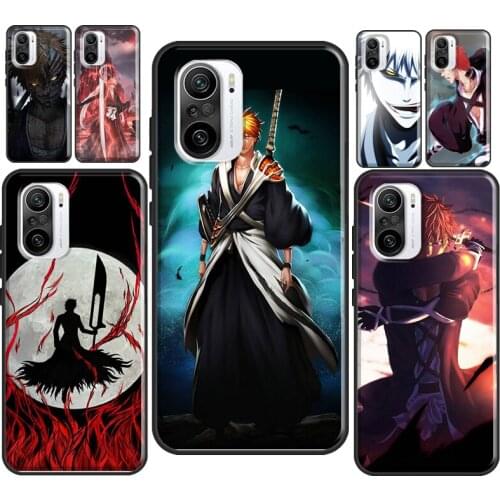 Bleach Anime Ichigo For POCO X3 Pro M3 F1 F3 Phone Case For Xiaomi Mi 11 Ultra Mi Note 10 Lite Mi 10T 9T Pro