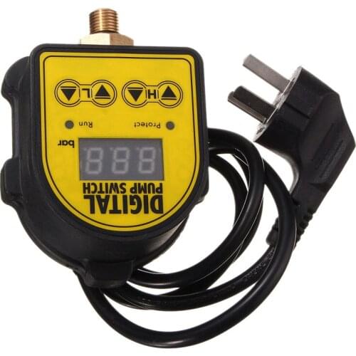 Digital Automatic Air Pump Water Oil Compressor Pressure Controller Switch for Water Pump On/Off