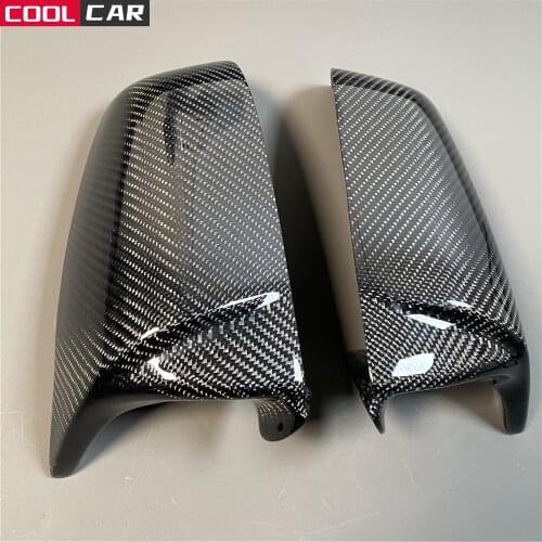 For BMW E60 E61 F07 F10 F11 E63 E64 F06 F12 F13 F01 F02 F03 F04 Carbon fiber mirror cover rear view mirror cover accessories
