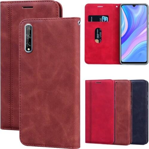 Leather Case For Huawei Y8P Cover Flip Capa Magnetic Funda on Huawei Y8p AQM-LX10 Wallet Bag Protector Telefon Shell Cover Capa