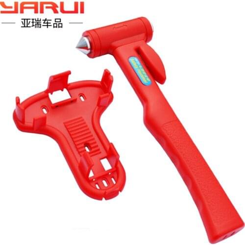 Livin Safety Hammer Multifunctional Vehicle Lifesaving Escape Window Breaker Bus with Hanger