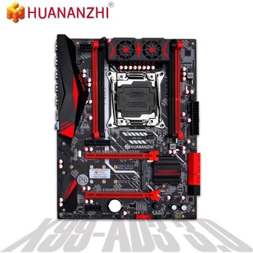 HUANANZHI X99 AD3 REV3.0 X99 DDR3 Motherboard with 99 LGA 2011-3 All Series 128GB DDR3 RECC M.2 PCI-E NVME NGFF ATX Server