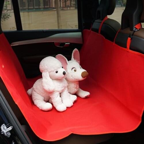 Dog Carriers Waterproof Rear Back Pet Dog Car Seat Cover Mats Hammock Protector Travel Accessories Trunk Mat