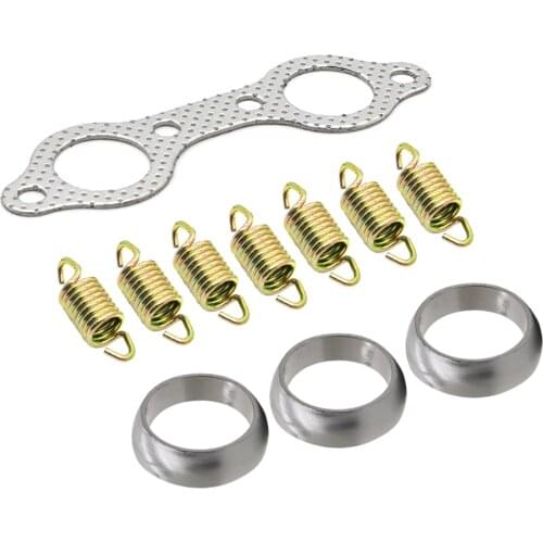 Exhaust Muffler Pipe Gasket and Spring Rebuild Tool Kit For For Polaris Ranger XP800 2010 2011 2012