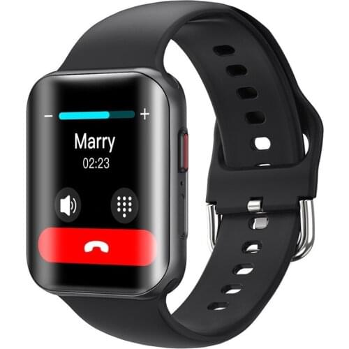 Ladies bluetooth music playback smart watch curved screen sports smart watch men’s heart rate monitoring for Android IOS 42MM