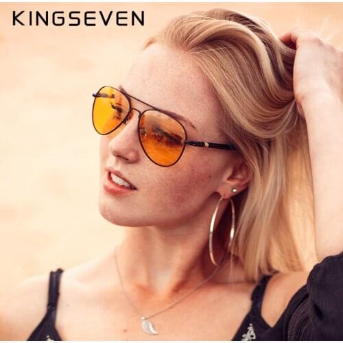 2021 Mens Polarized Night Driving Sunglasses Men Brand Designer Yellow Lens Night Vision Driving Glasses Goggles Reduce Glare