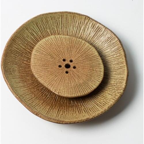 LUWU traditional ceramic teapot trivets round chinese teapot holders accessories