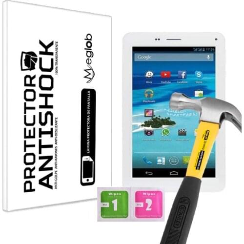 Screen protector Anti-Shock Anti-scratch Anti-Shatter compatible with Tablet Mediacom SmartPad S2 70