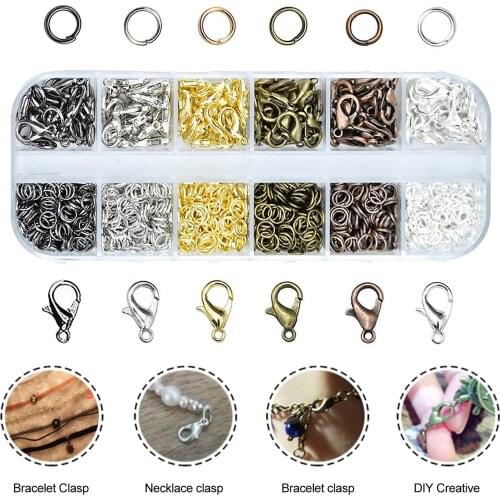 6 kleuren kreeft klauw gespen sieraden maken benodigdheden kit armband maken kit voor oorbellen armbanden kettingen maken 2021