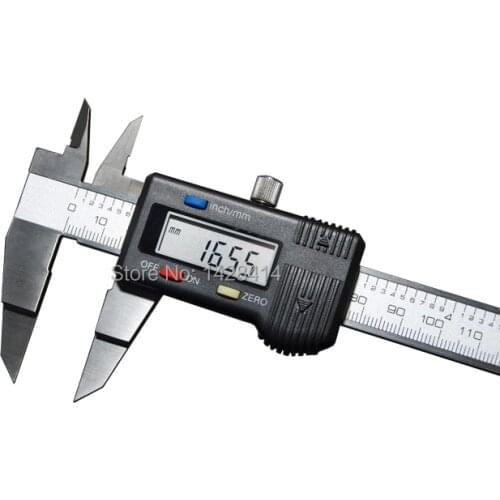 0-200mm 8inch Hardened Stainless Steel Thin jaw Digital caliper / Thin Measuring Claw vernier Caliper