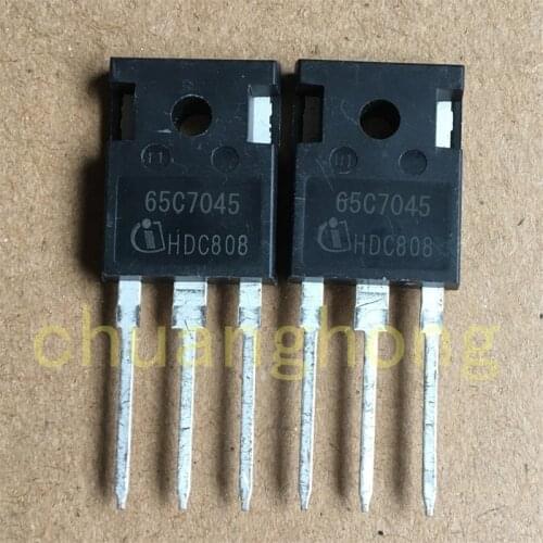 1pcs/lot high-powered triode 65C7045 46A 650V original packing new field effect MOS tube TO-247 IPW65R045C7 transistor