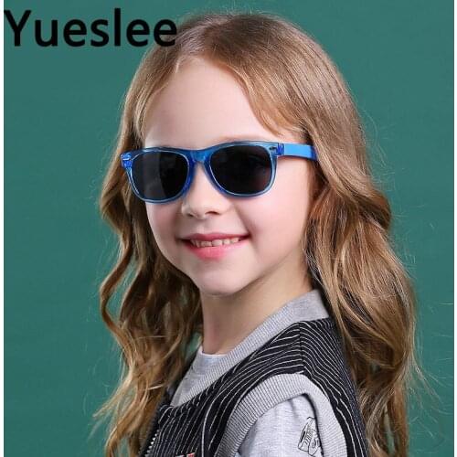 46931 Childrens Polarized Sunglasses Luxury Sunglasses Boys and Girls Fashion Shades Uv400 Vintage Glasses Boys and Girls