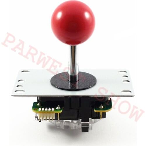 5pin Sanwa Style joystick arcade replacment with round top /Arcade 4 way Fighting Stick for Machine Accessory-Jamma Parts