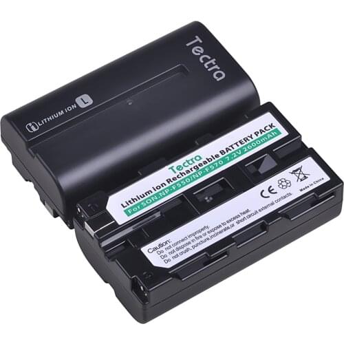 1pcs 2600mAh NP-F550 NP-F570 NPF550 Camera Battery for Sony NP-F330 NP-F530 NP-F570 NP-F730 NP-F750 CCD-RV100 CCD-TRV81 MVC-FD81