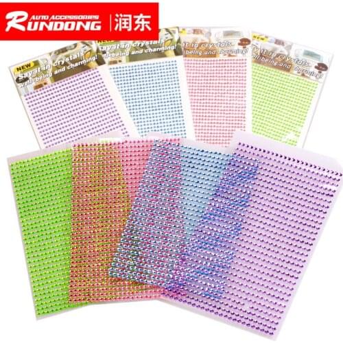 DAD Arrangement Drill for Automobile Refitting Decorative Diamond Personality Refitting Interior Supplies 3mm 750 Small Diamonds