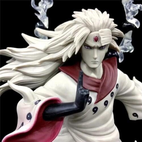Anime Naruto Shippuden Uchiha Madara Rikudoesennin Ver. PVC Action Figure Statue Collectible Model Toy Figurine Doll 36cm