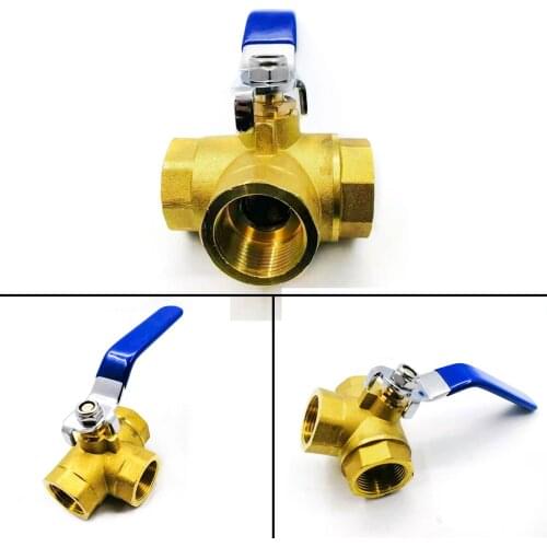 Areyourshop 1/2" Ball Valve Female Full Port Brass Vinly Insulation Handle WOG300 DN15