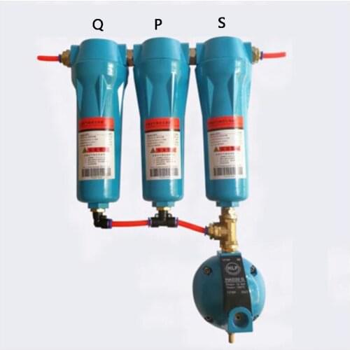 Automatic Dry 3/4" oil water separator 015 Q/P/S/C Air compressor Accessories Compressed air precision filter Dryer QPSC