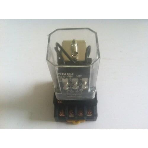 JQX-10F 3Z 10A AC 110V 11 Pin Coil Electromagnetic Relay+Socket Base