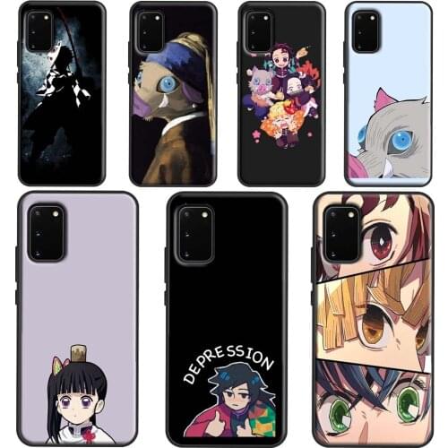 Kimetsu no Yaiba Cover Case For Samsung Galaxy S20 FE S21 Ultra Note 20 Note 10 Plus S10e S8 S9 S10 Plus