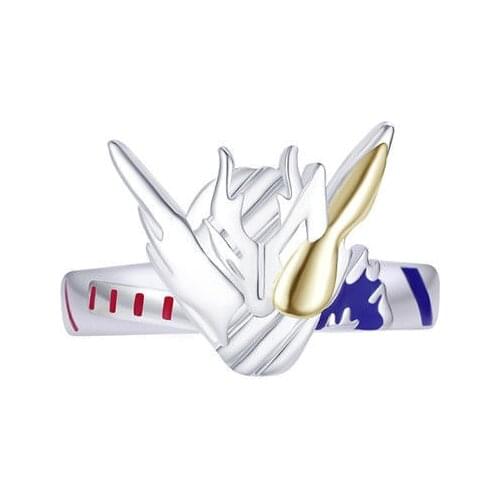 Anime Kamen Rider Drive Build Genius 925 Sterling Silver Rings Adjustable Ring Jewelry Gift Cosplay Props New