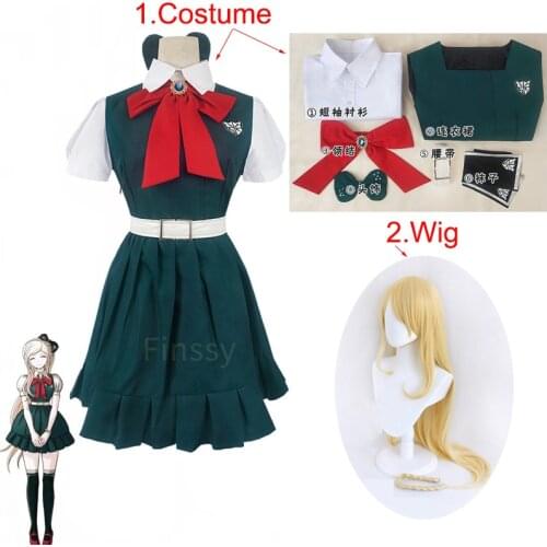 Danganronpa Sonia Nevermind Cosplay Costume Dress Funny Maid Sisters Loli Lady Uniform