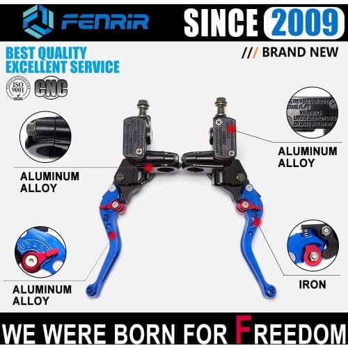 Motorcycle Hydraulic Clutch Brake Levers for Vespa LX GTS Piaggio MP3 Honda Pcx Dio Kawasaki Benelli Suzuki Yamaha Kymco SYM