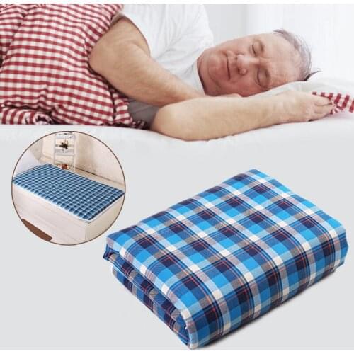 Washable Reusable Waterproof Incontinence Bed Mattress Pad For Kids Elderly Diaper Protector Pad