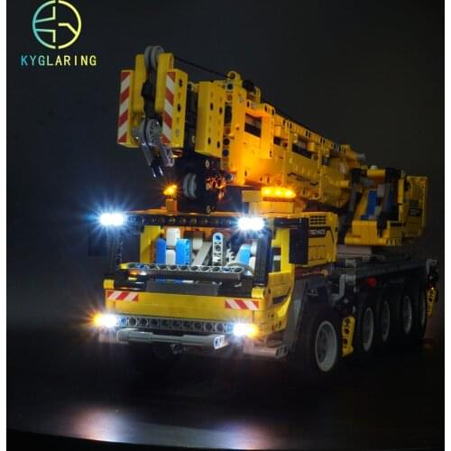 Kyglaring Led Lighting Set DIY Toys For 42009 Mobile Crane Mk II Cargo Truck (Not Included Building Blocks)