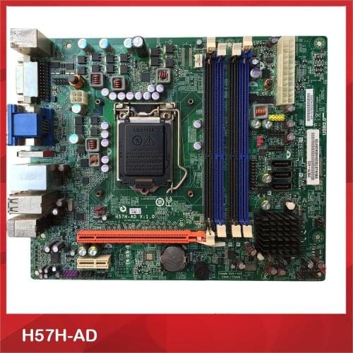 Original Desktop Motherboard for ACER H57H-AD H57H AD V1.0 Intel Socke 1156 DDR3 chipset H57 Fully Tested,High Quality