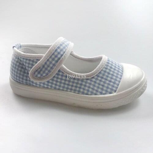 Girls Canvas Shoes 2021 Autumn New Childrens Candy Color Baby Shoes Kids Soft Bottom Plaid Casual Shoes