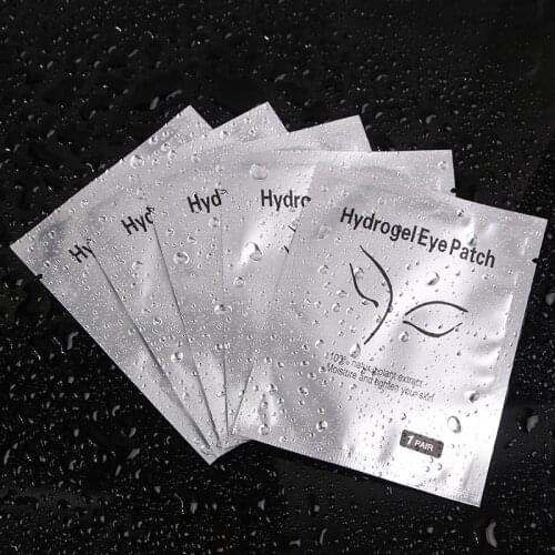 100 Pairs Hydrogel Eye Pads Eyelashes Patches Makeup Tools Eyelash Extension Lashes Cosmetic Tools Eye Tips Sticker Wraps