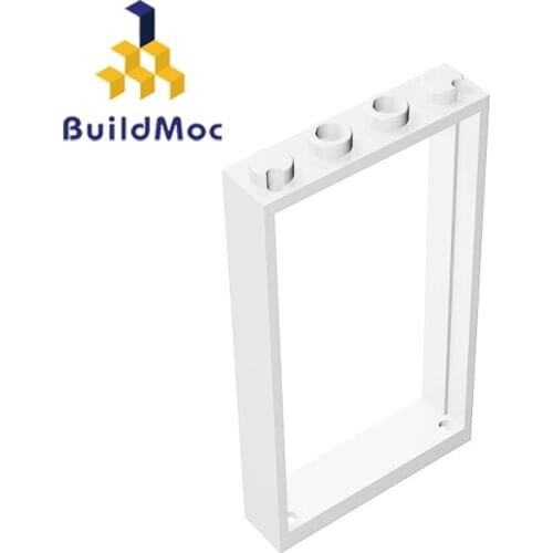 BuildMOC Compatible Assembles Particles 60596-30179 1x4x6 For Building Blocks Parts DIY electric Bulk Model Educational Kids Toy