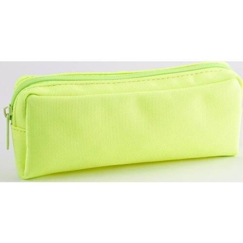 Zipper pen bag large capacity simple ins female small fresh stationery box student stationery bag boys and girls pen bag