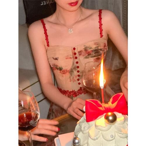 TINT ERA Pink Summer Dresses