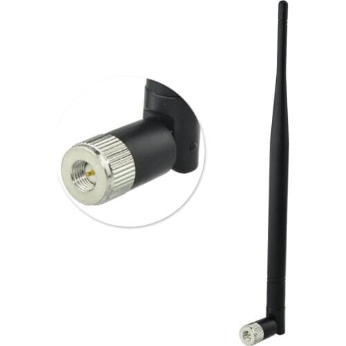 Superbat 3.5dbi 896-960Mhz 900MHz GSM Rubber Antenna Tilt and Swivel SMA Aerial Booster Male 240mm for Mobile Wireless Router